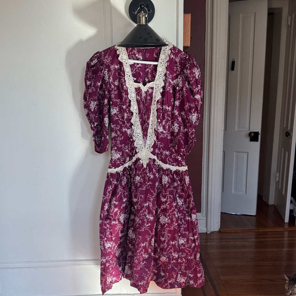 Amazing 70s/80s Jessica McClintock dress